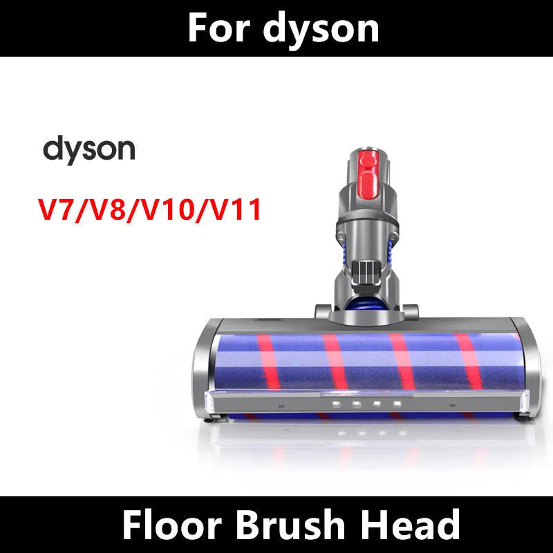Dyson V7 V8 V10 V11 compatible direct drive vacuum cleaner floor brush head with soft velvet