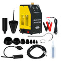 Exhaust pipe leak detector smoke machine with aluminium alloy housing and US plug