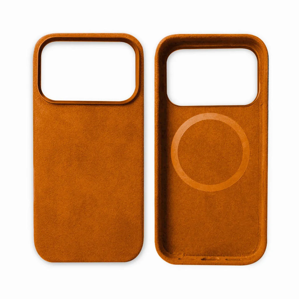 iPhone 17 Pro Max Air Alcantara phone case with magnetic suction in seven colour options