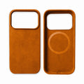 iPhone 17 Pro Max Air Alcantara phone case with magnetic suction in seven colour options