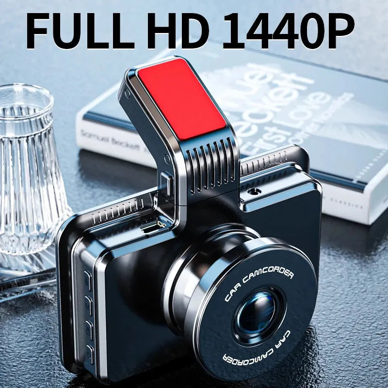 3-inch car DVR dash camera with dual lens front and back recording capability