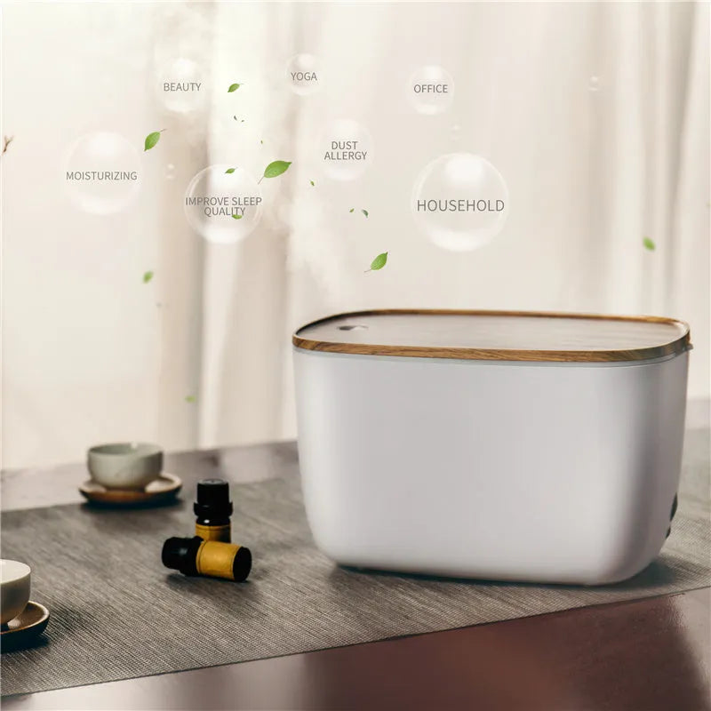 GX-22K household atomiser with 1.8L tank offering aromatherapy, humidification and night light functions