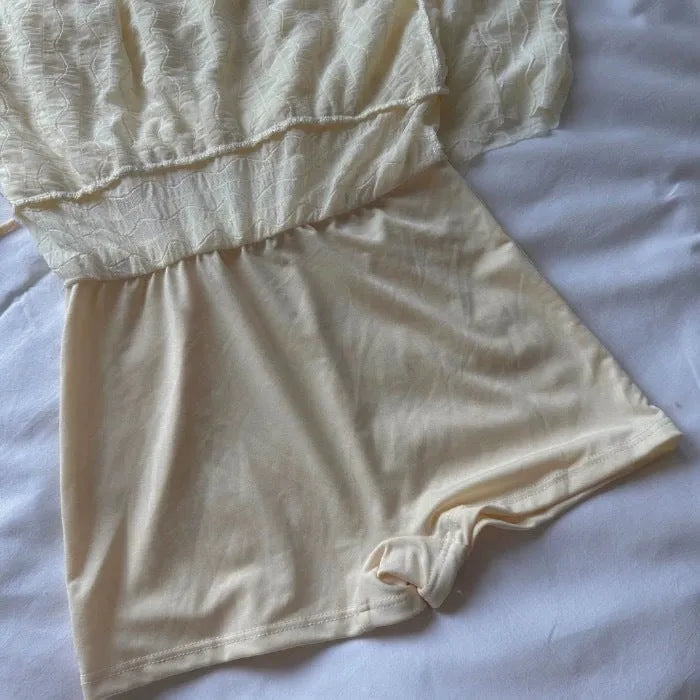 Women's split bikini swimsuit in milk silk, solid colour, available in pink black or beige, sizes S to XL