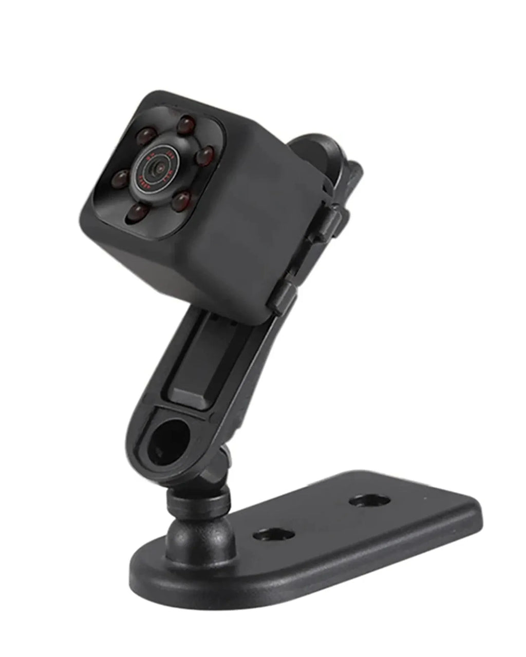 Black mini USB camera with infrared night vision for 1080P video recording