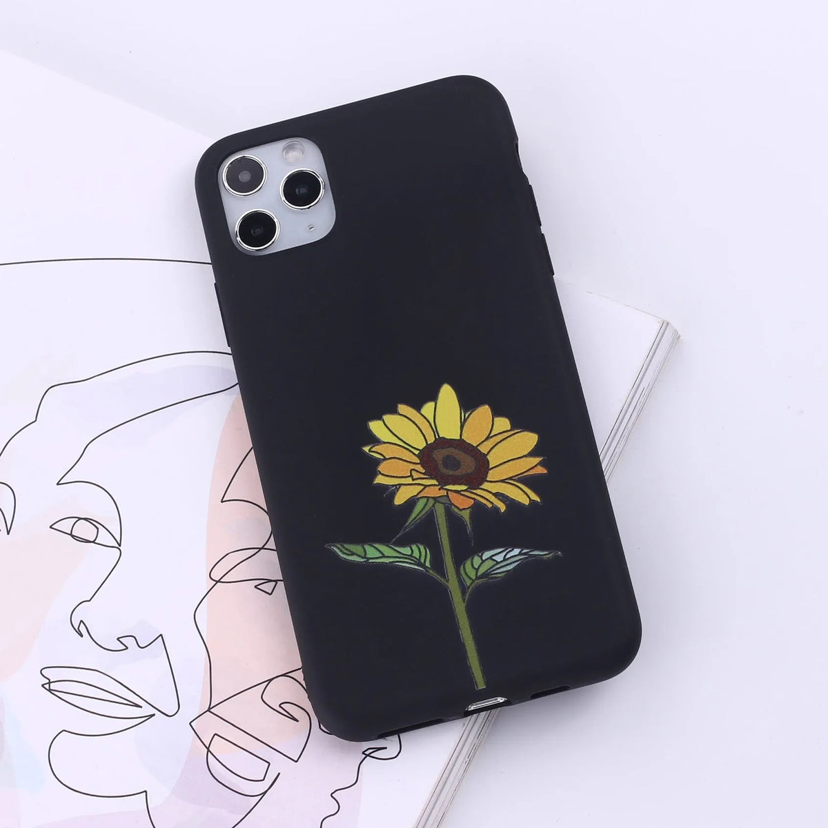 Apple iPhone mobile phone case in various colours showing TPU flexible construction