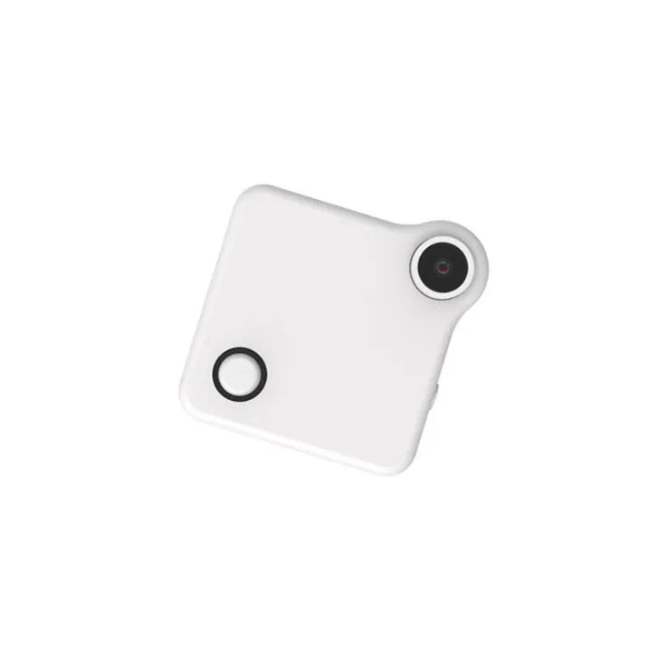 C1 CookyCam mini WiFi body camera with black finish, clip, and magnetic mount showing 90-degree lens