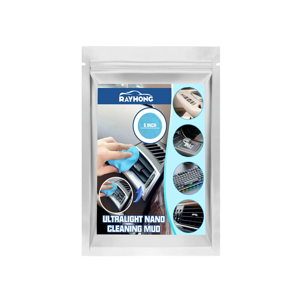 Car interior cleaning mud putty for gap and vent dust removal