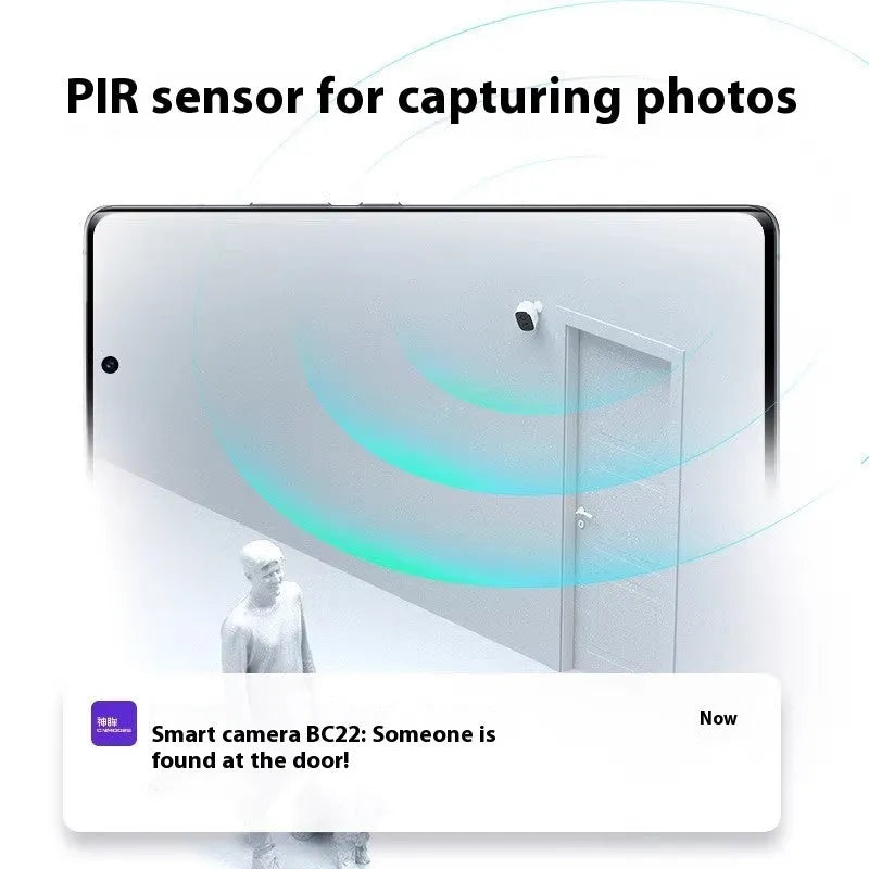 Wireless indoor security camera with battery power and mobile remote viewing capability