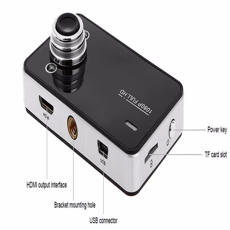 Hidden dash cam, 5MP, 120-degree single lens, 2.4 inch, 300g, black, USB HDMI AV, 400mAh