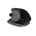 Black plastic rotating suction cup car mount for mobile phones and satellite navigation devices