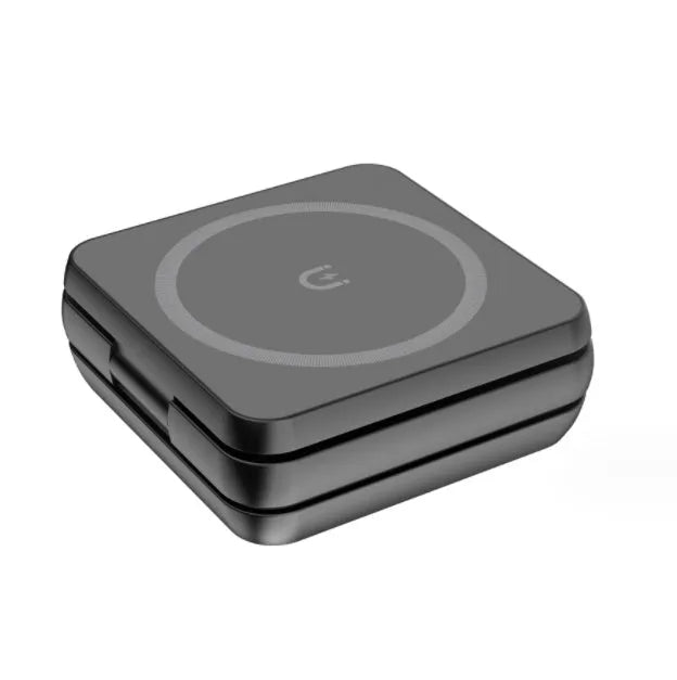 Desktop wireless charging bracket with folding design for Apple Samsung Google Pixel Watch