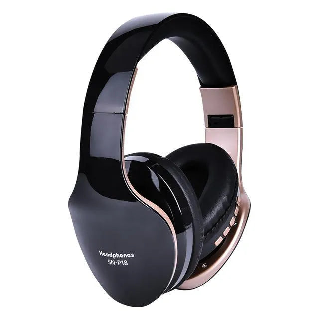 HobbyLane Bluetooth wireless headset in black, red, or white colours with 40mm drivers