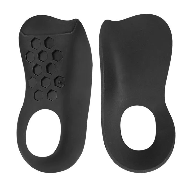 TPR arch support insole with varus correction in white, black and skin colour options