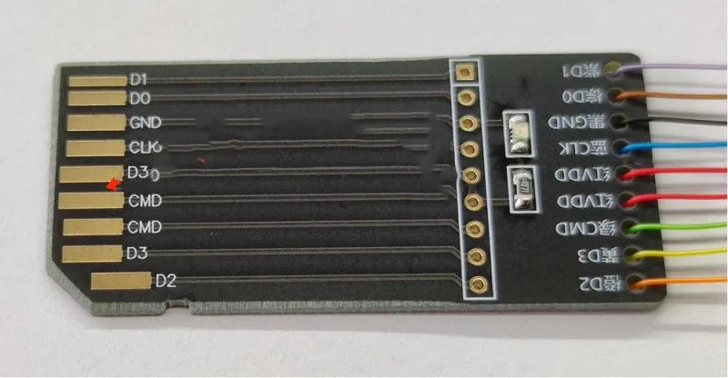 EMMC read and write tool for BMW Mercedes Audi Porsche audio host maintenance and diagnostics.