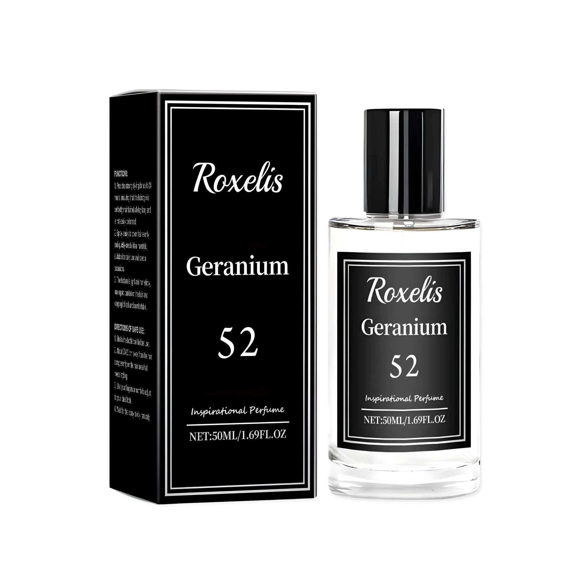 Inspired Perfume 50ml alcohol-free unisex fragrance in compact bottle with sandalwood and cedar extracts