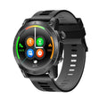 GPS outdoor sports watch black 1.43in AMOLED screen with step counting and heart rate monitoring