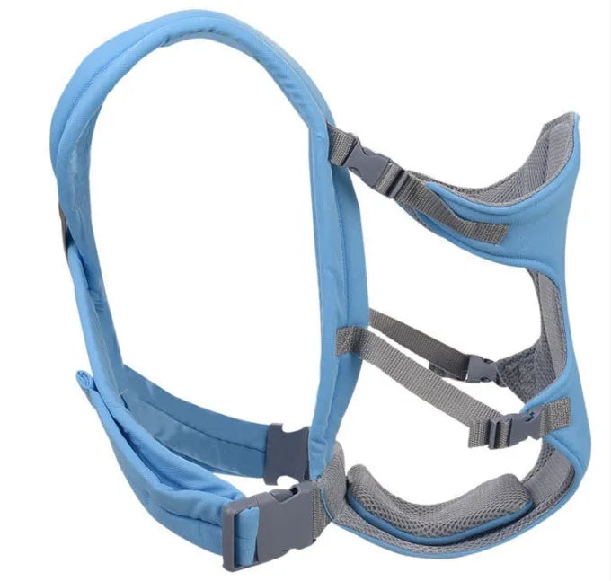 Multifunction baby carrier strap accessory with adjustable shoulder strap and seat belt, available in six colours, for 0-3 years and 15 kg