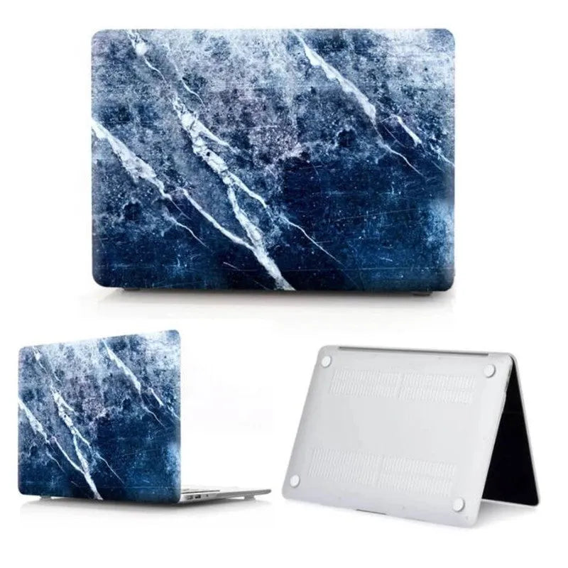 Marble pattern PC protective sleeve for MacBook Pro and Air models