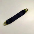 Black electric door limit fixing strap with screw nuts for universal vehicle installation