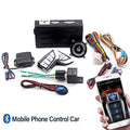 UTE808 universal car alarm system with phone app control remote start and anti-theft features
