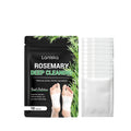 Herbal soothing foot patch with rosemary and turmeric extracts, pack of 10 pieces, mineral oil beeswax petrolatum base