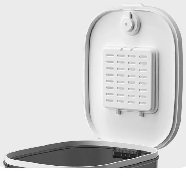 Pet automatic feeder 6L large capacity smart voice recorder app control timer feeding cat dog food dispenser white colour