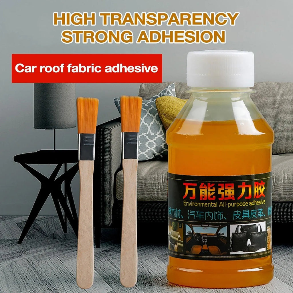 100ml automotive roof lining repair adhesive fabric glue bottle