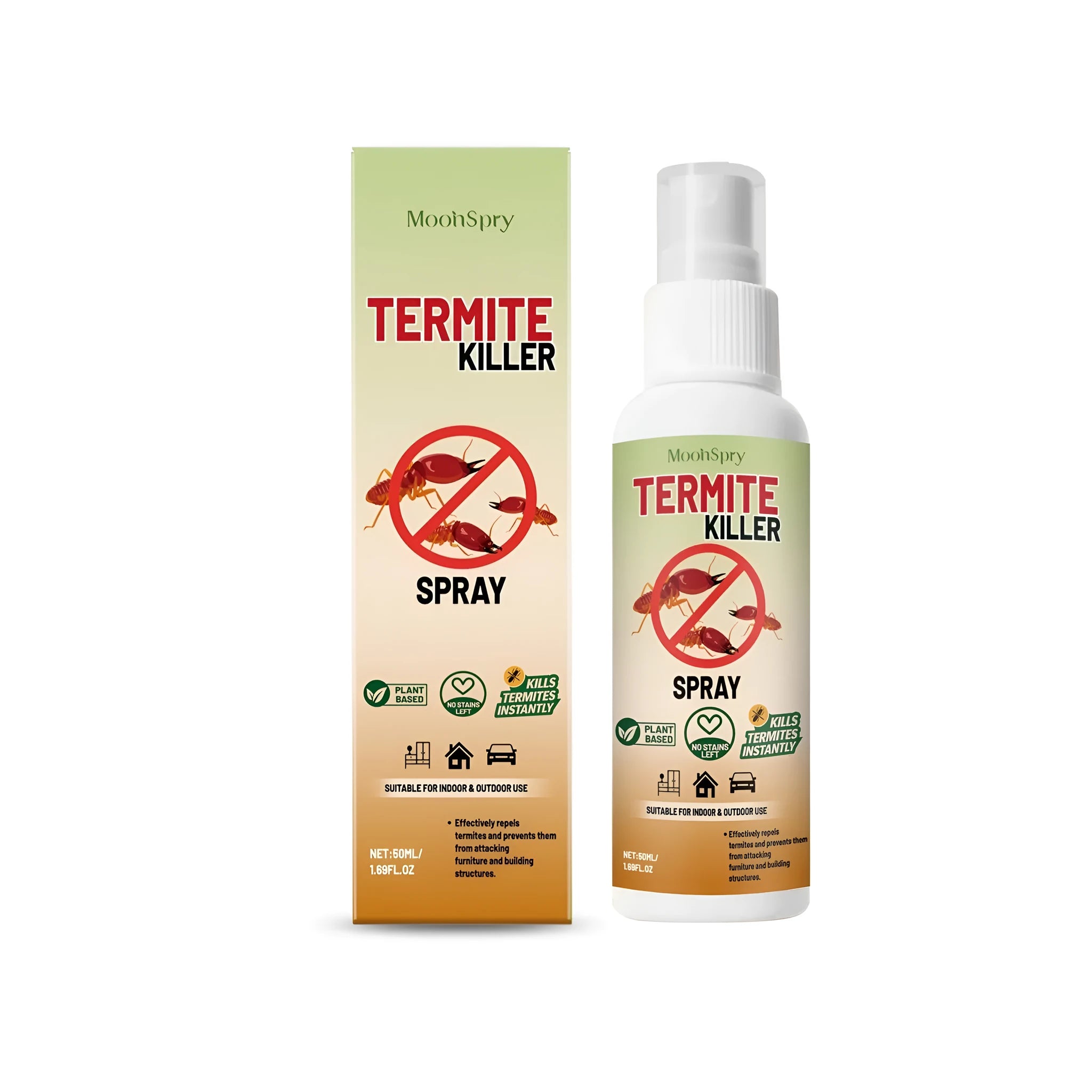 50ml termite killer spray bottle for wooden furniture protection against ants