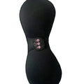 Black electric massage bra inner cushion chest stickers with 3-key English control panel