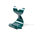 Creative whale desktop phone bracket in white holding a smartphone upright on a desk, lightweight PS design
