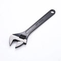 High carbon steel adjustable wrench with black finish in multiple sizes