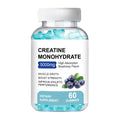 Creatine Monohydrate Gummies supplement in soft candy format with 60 pieces