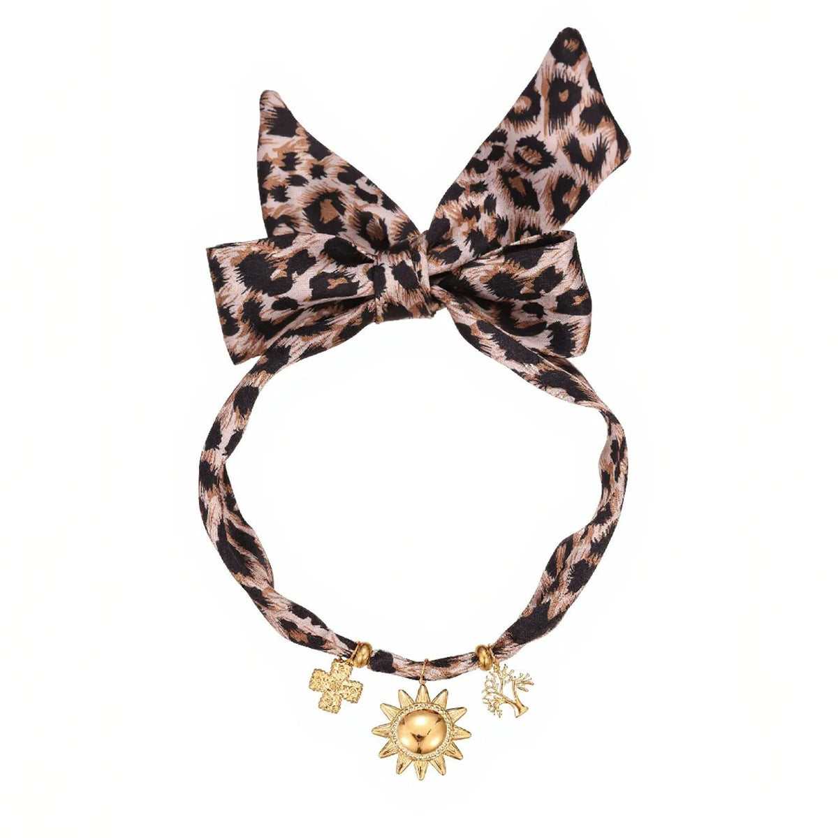 Women's European style scarf series stainless steel necklace with 18K electroplating, regular chain, yellow colour