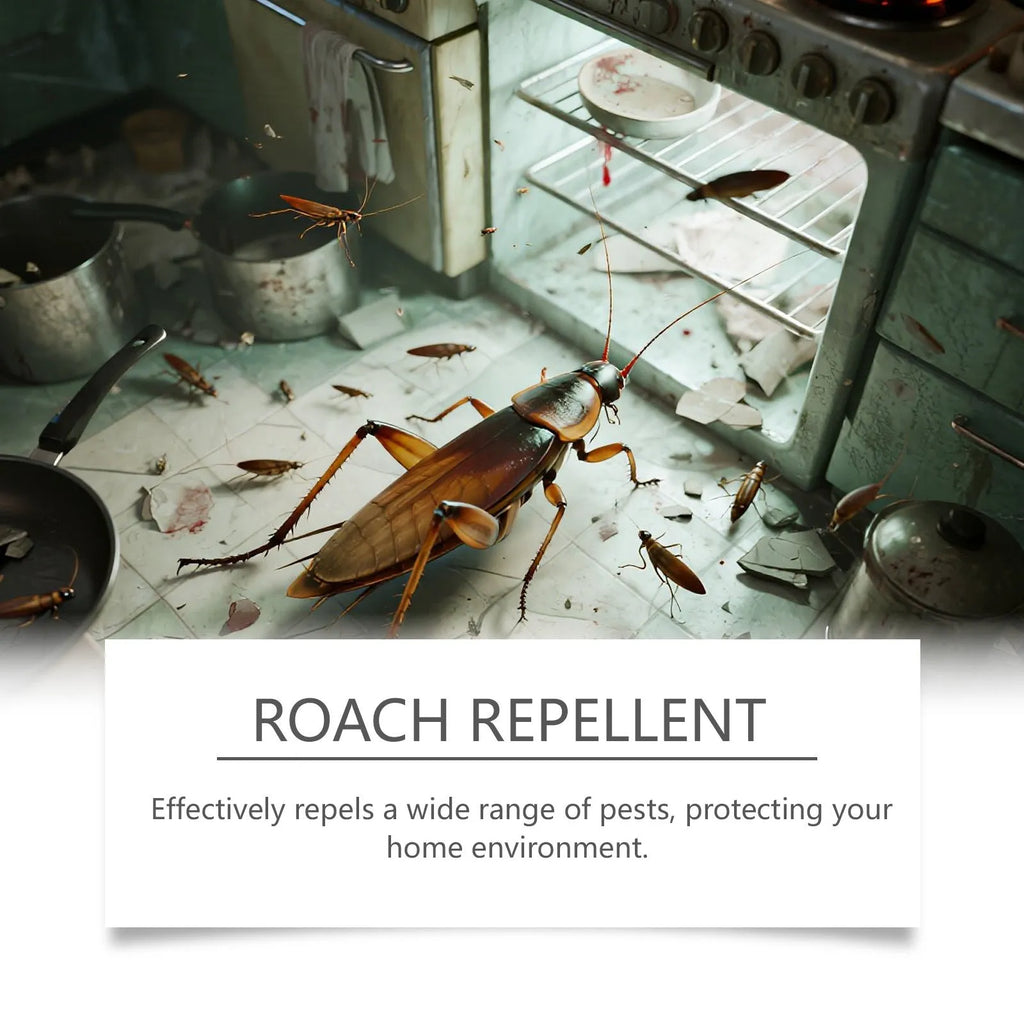Indoor cockroach killer bait sticker traps with glue pads for household kitchen pest control