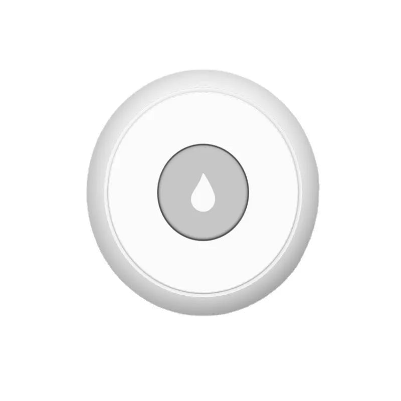 Smart wireless water leakage detection sensor with ZIGBEE 3.0 for APP, SMS, and phone alerts.