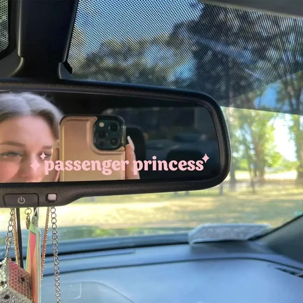Car creative stickers for window dashboard interior decoration in multiple colours
