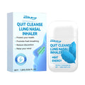 Quit Cleanse Lung nasal inhaler with 1.8ml capacity for congestion relief