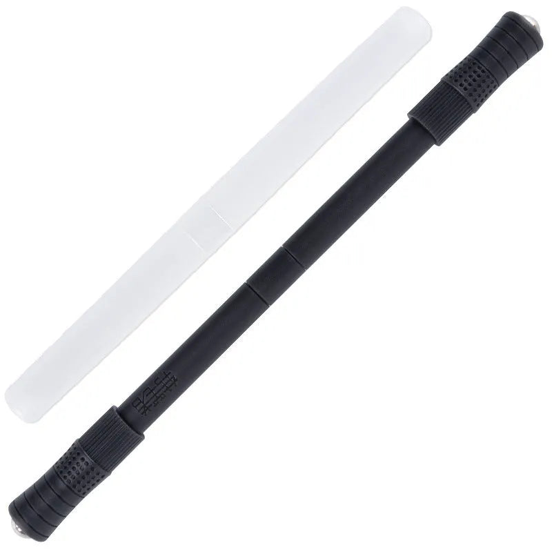 22cm polypropylene spinning pen for balance training, available in black, blue, pink, or white with optional storage tube
