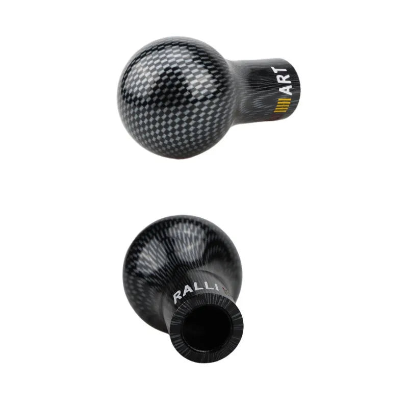 Five-gear manual shift knob for Mitsubishi cars in multiple colours including carbon fibre black