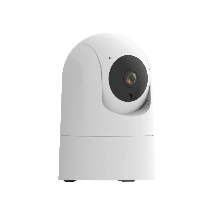 Indoor 5G dual-band security camera with two-way voice, electronic zoom, and compact ABS/PC housing