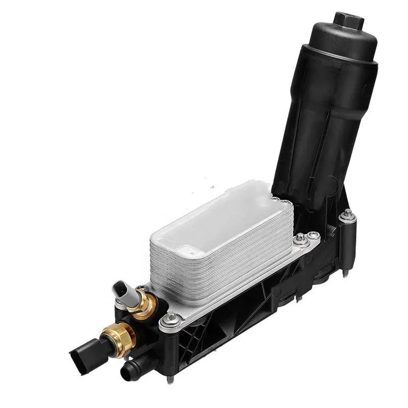 Car oil filter seat with oil cooling for Chrysler part 5184294AE 5184331AC ABS material default colour