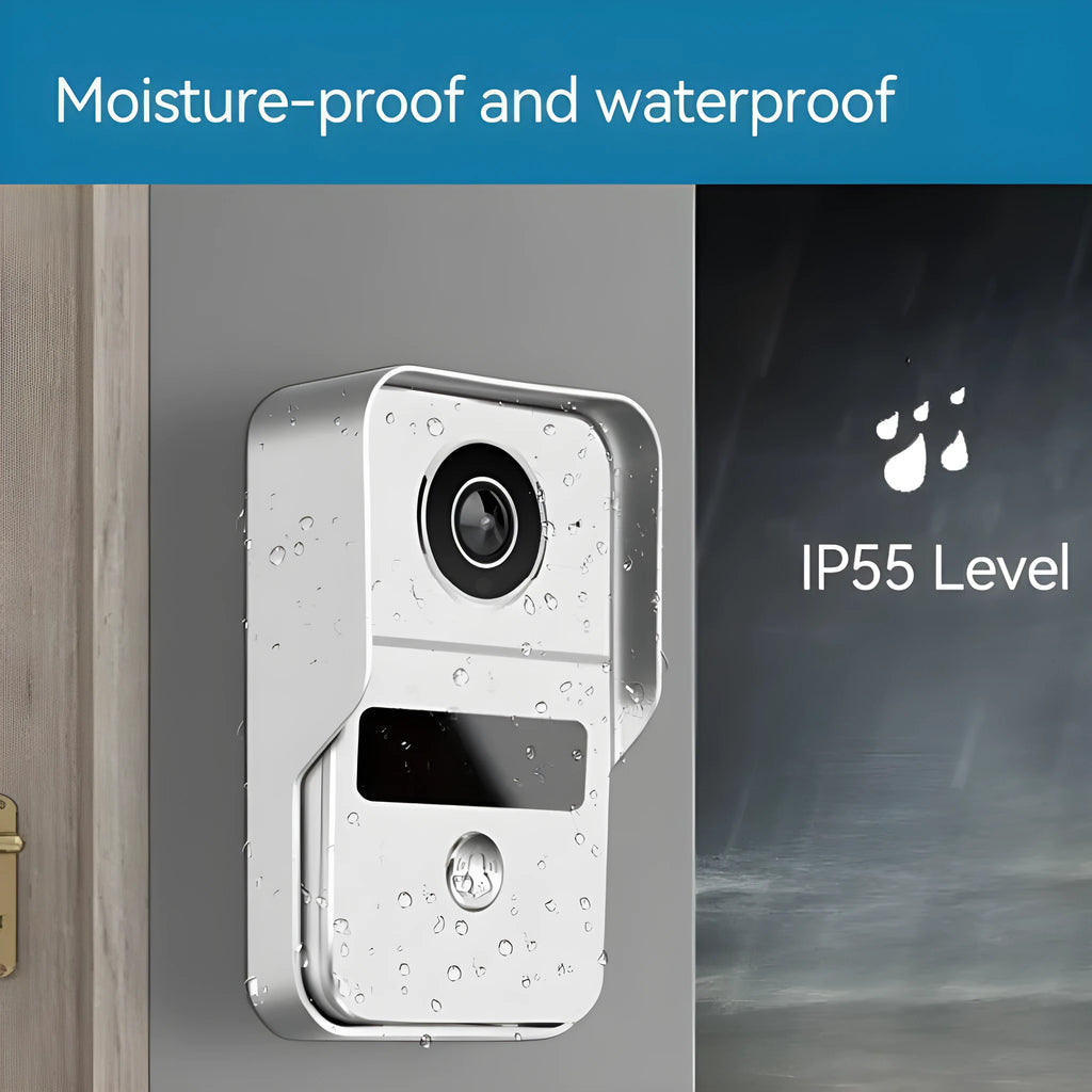 1080P video intercom doorbell system with colour camera and 10 inch display