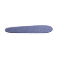 Grey and pink ABS plastic cat grooming comb with dual ends for pet hair removal and massage