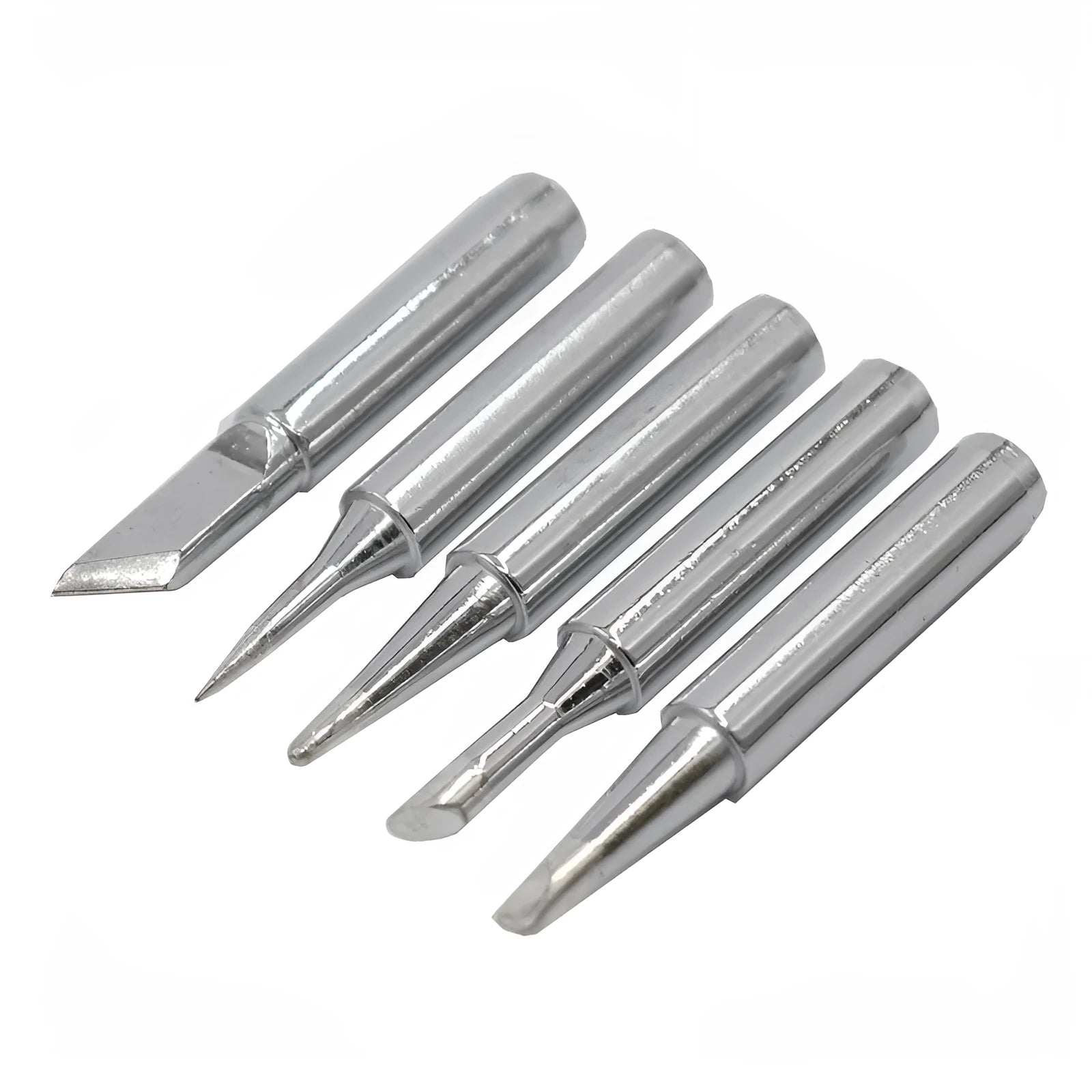 43mm soldering iron tip set with multiple shapes for welding and assembly work