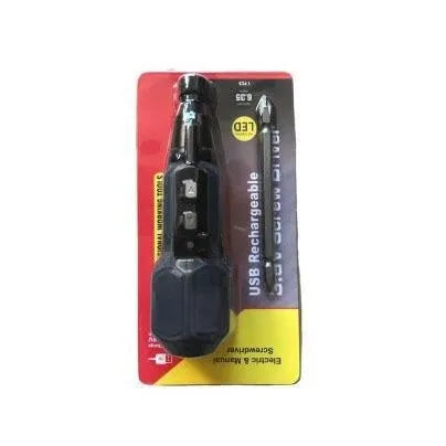 Black or blue alloy steel straight handle electric screwdriver with 36V lithium battery and 10Nm torque