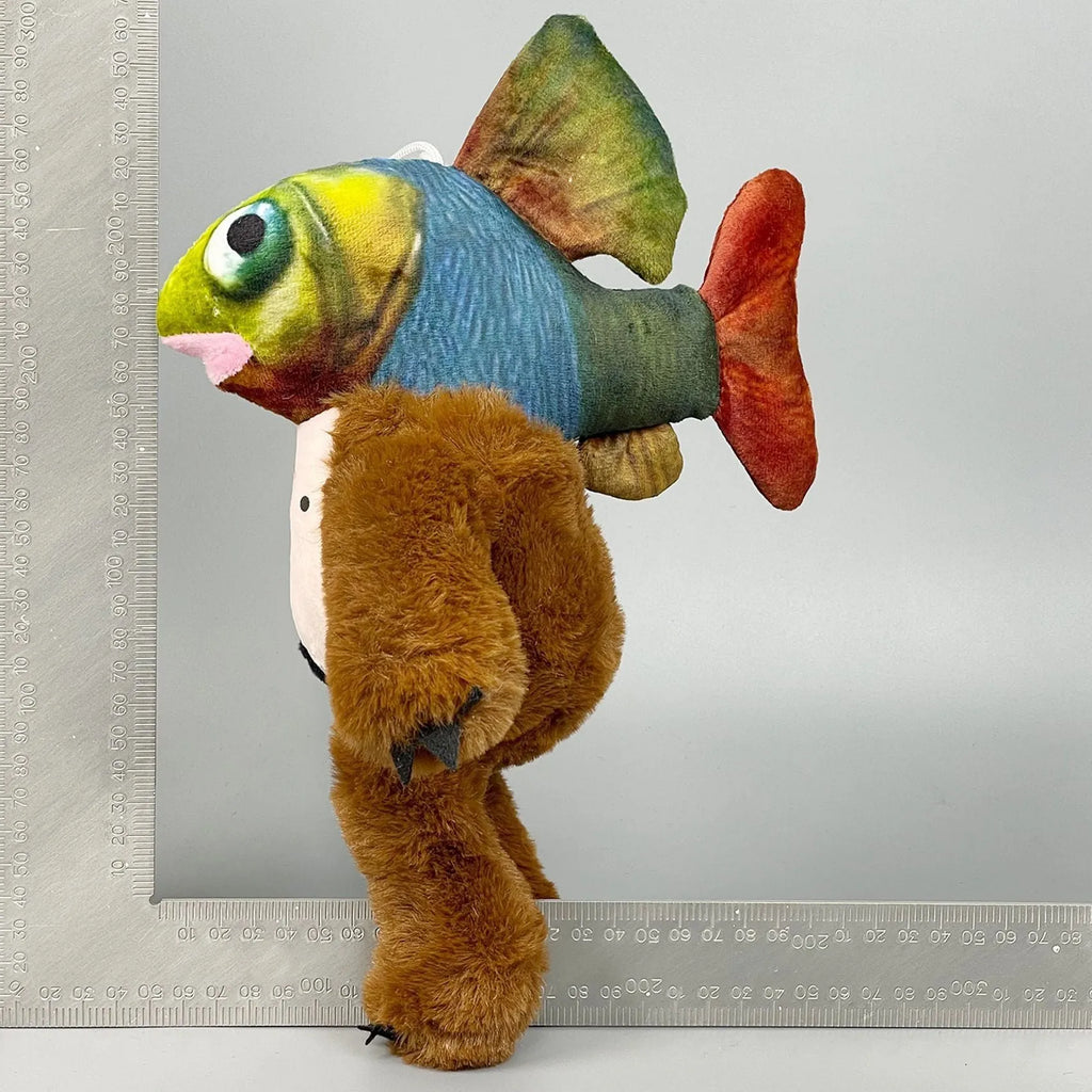 Cotton wool plush toy shark figurine with unique character designs for teenagers