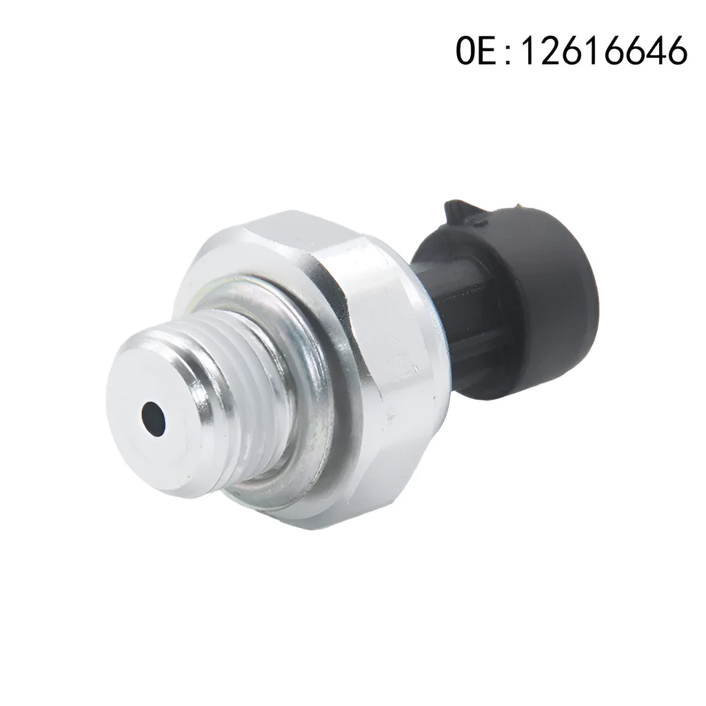 Silver metal automotive fuel pressure sensor for models 12616646 12677836 D1846A