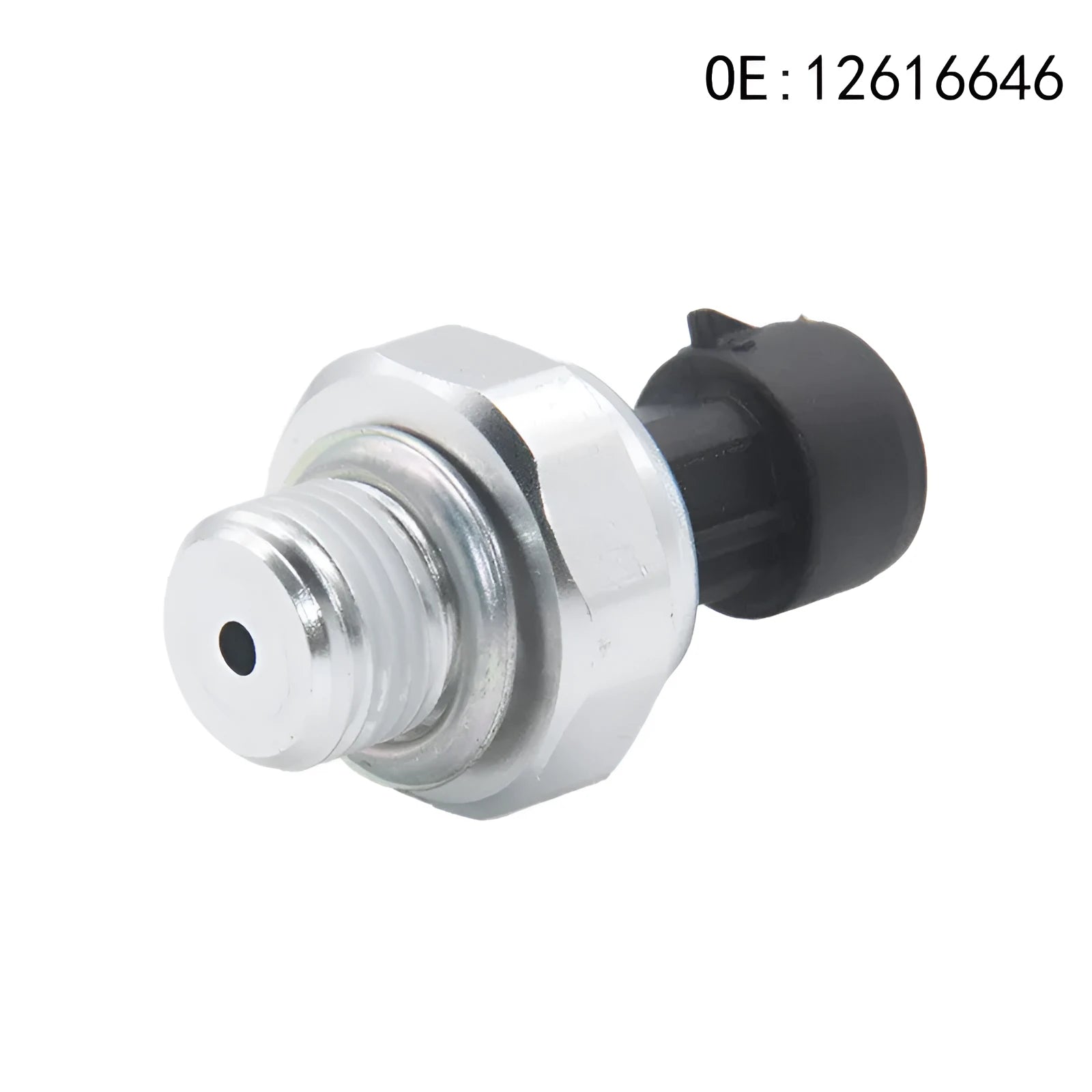 Silver metal automotive fuel pressure sensor for models 12616646 12677836 D1846A