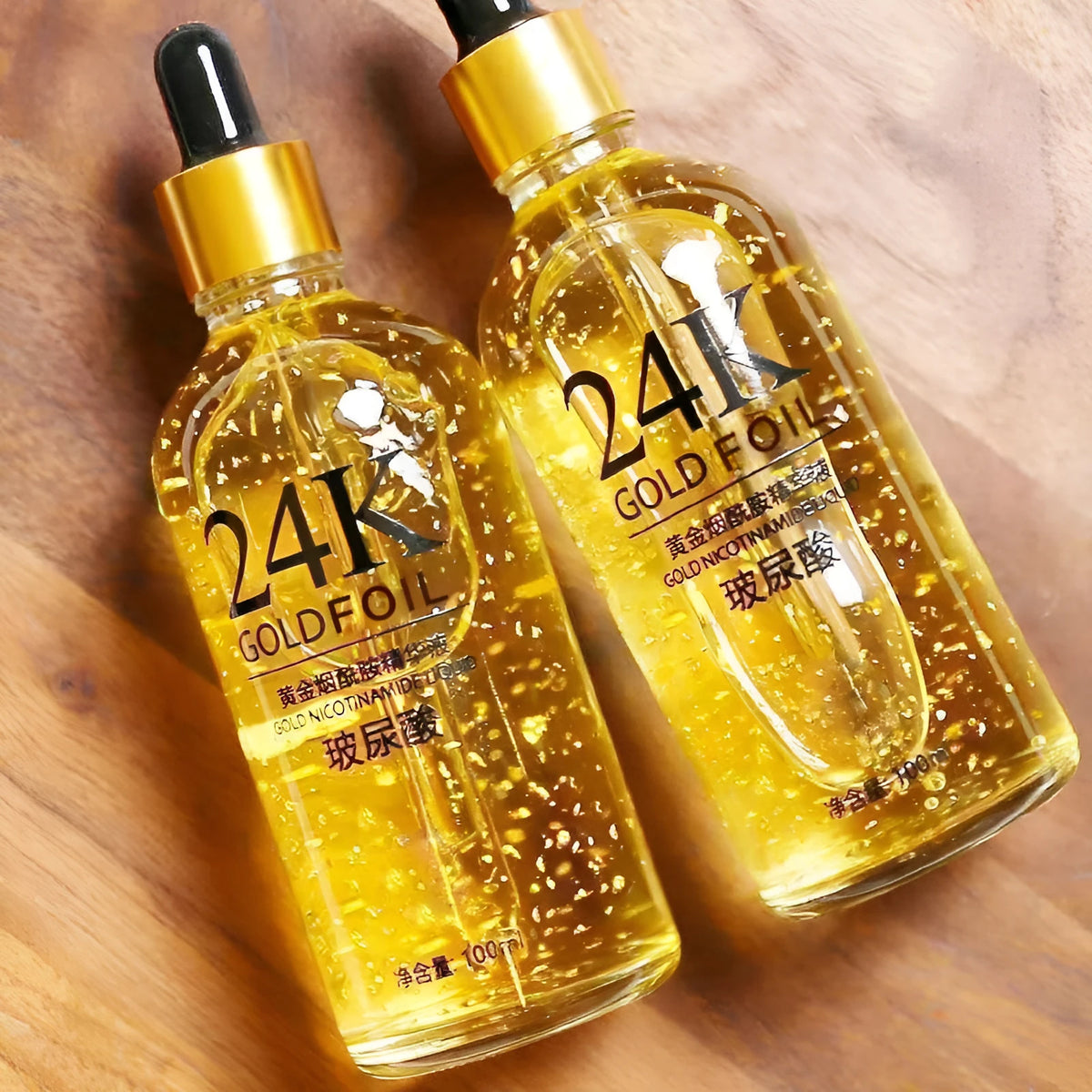24K nicotinamide hyaluronic acid ginseng facial essence 100g bottle