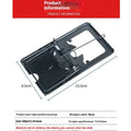 Automatic mouse trap cage for indoor rodent control in plastic construction